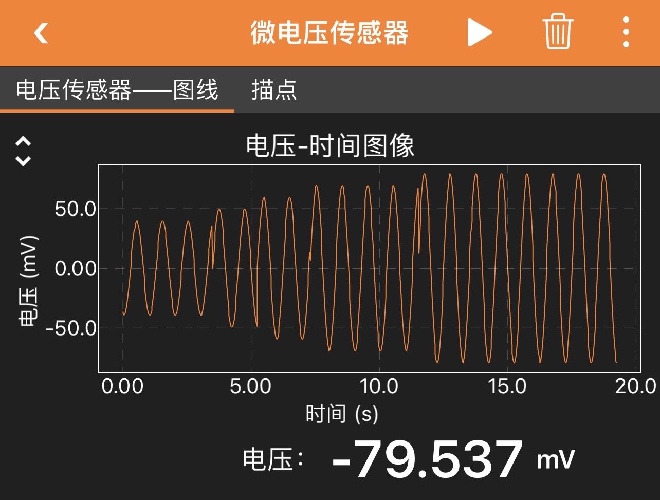 微传感器界面